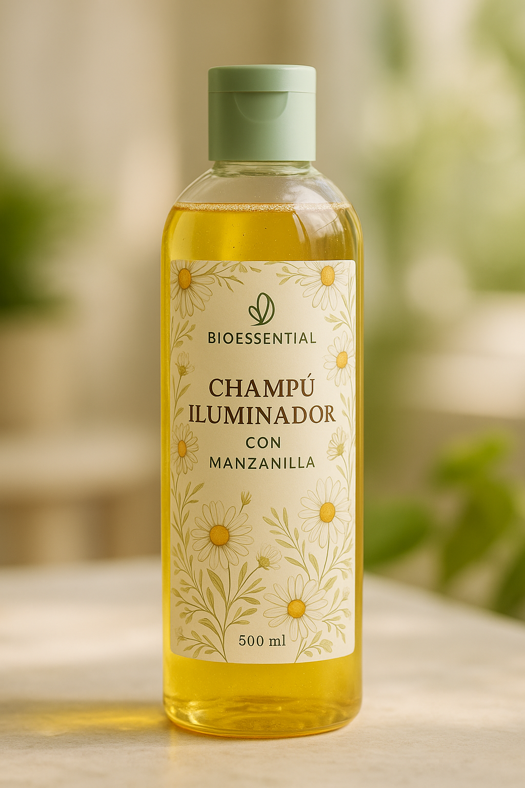 shampoo iluminador de manzanilla