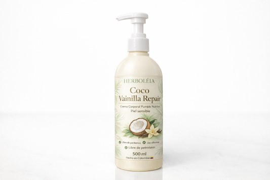 Crema Corporal Hidratante 500ml | Loción Corporal Natural para Piel Seca