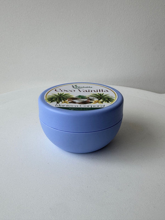 Mantequilla Coco & Vainilla crema corporal hidratante unisex - Mi tienda herboléia