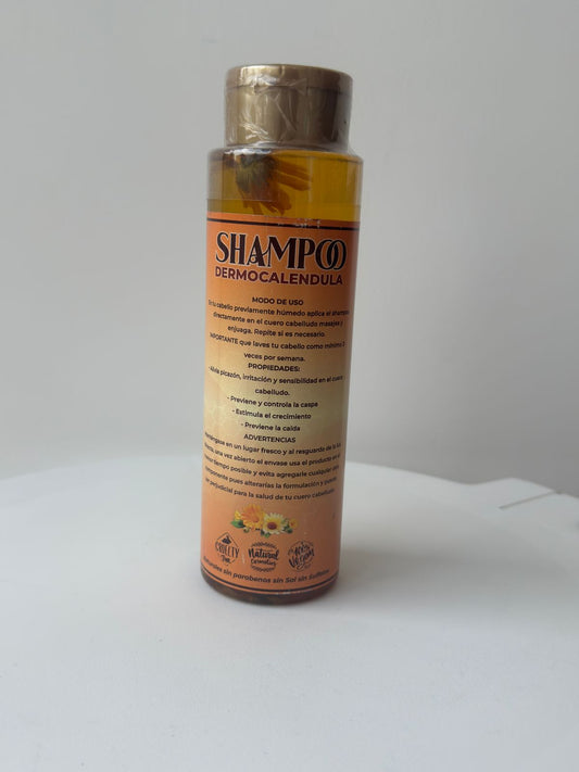 Shampu Dermocaléndula Suave – Protección Botánica para Cuero Cabelludo Sensible - Mi tienda herboléia