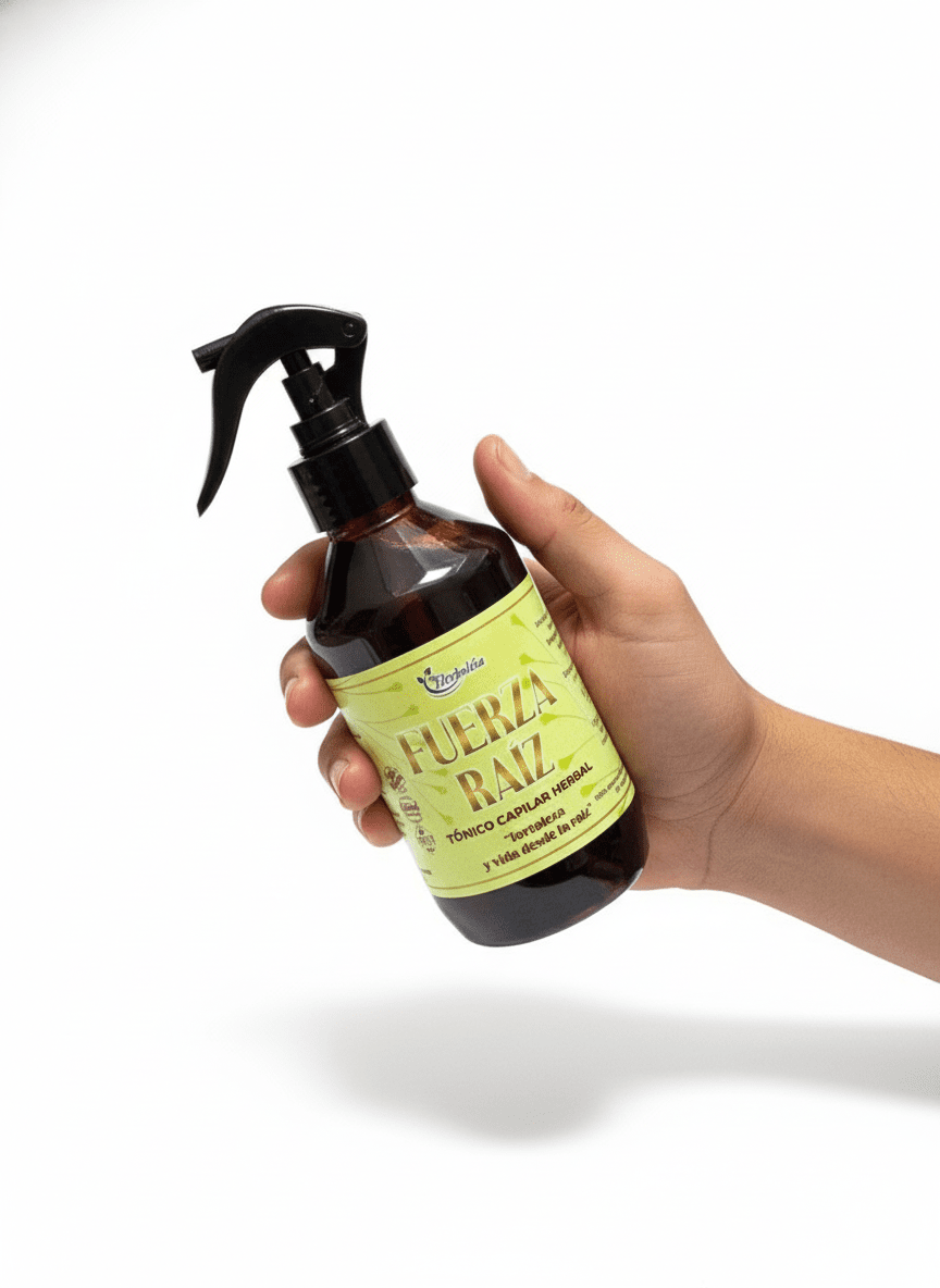 Energía natural capilar tónico herbal Colombia - Herboléia