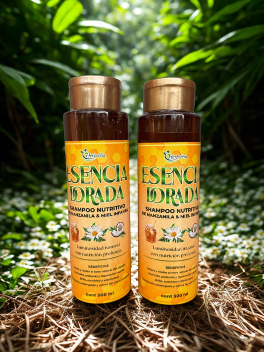 Champú Iluminador De Manzanilla - Mi tienda herboléia