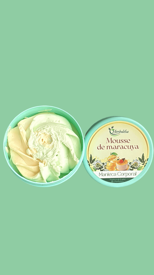 Crema Corporal de Maracuyá Mousse | Mantequilla Corporal Tropical Hidratante - Mi tienda herboléia