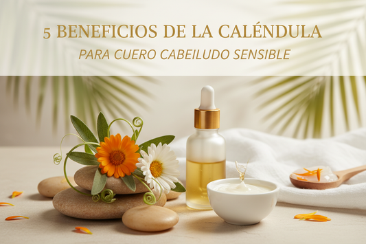 5 Beneficios de la Caléndula para Cuero Cabelludo Sensible