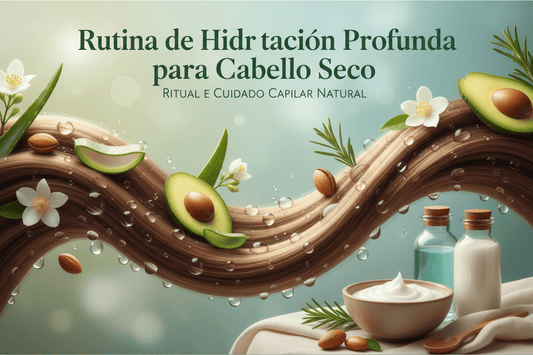 Rutina de Hidratación Profunda para Cabello Seco - Mi tienda herboléia