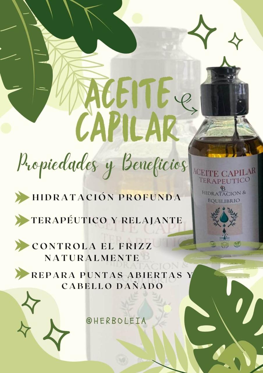 Aceite Capilar Anticaída | Crecimiento y Fortalecimiento Natural del Cabello