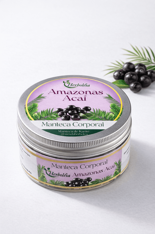 Mantequilla Corporal Acai Hidratacion Profunda Antibacterial - Mi tienda herboléia