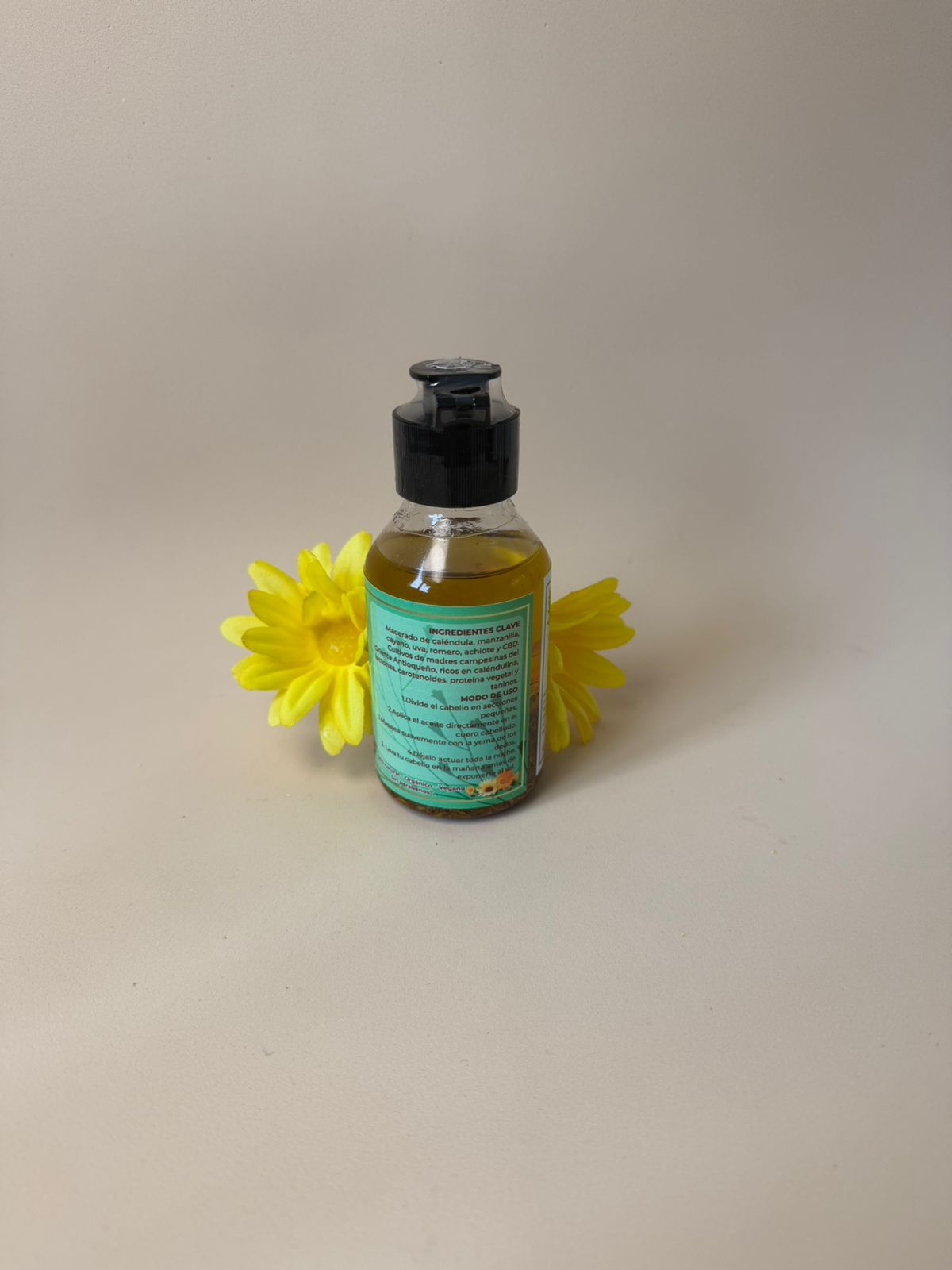 Aceite capilar natural anticaída romero achiote - Herboléia Colombia
