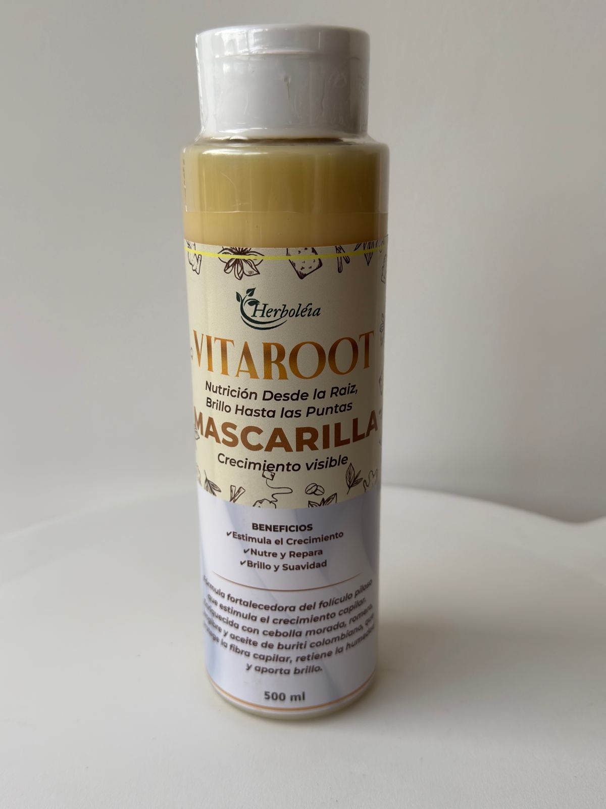 Acondicionador Cebolla Morada Jengibre Clavo Café Canela