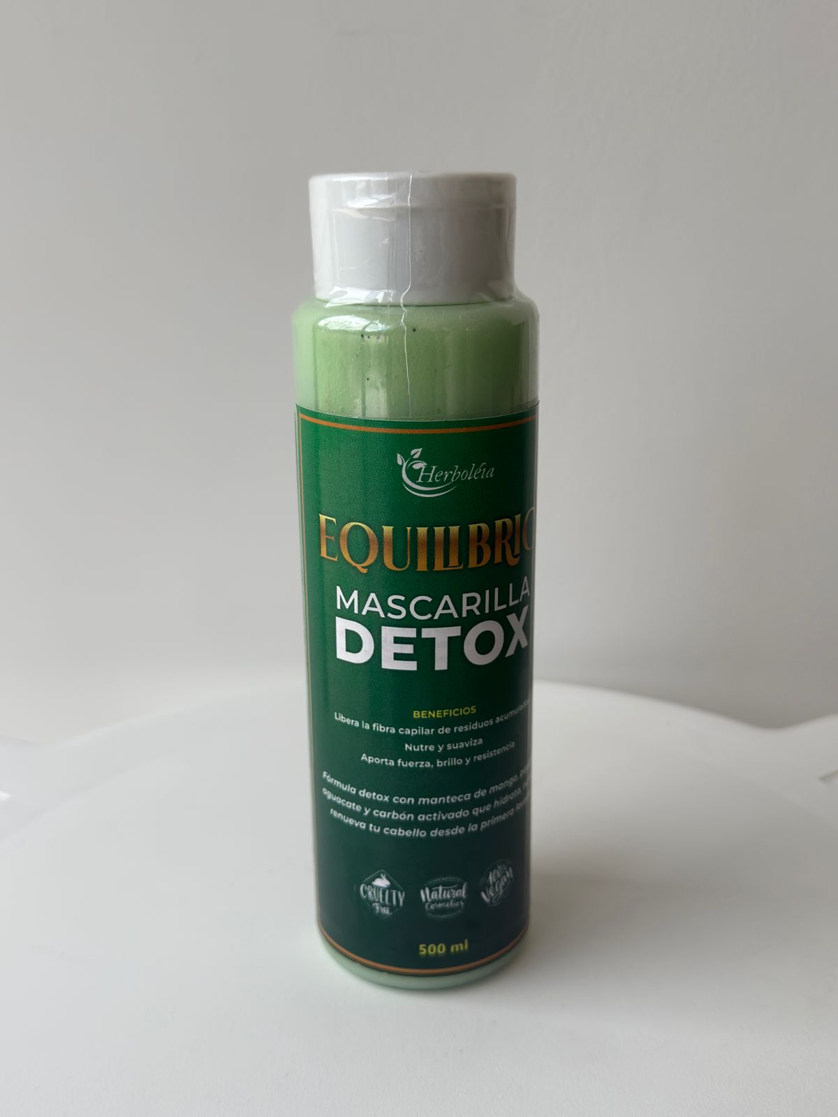 Acondicionador Détox Equilibrio Limpia Elimina Impurezas y grasa del cabello