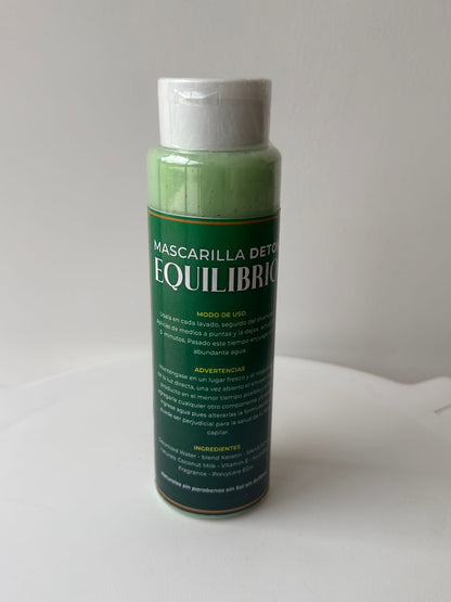 Acondicionador Détox Equilibrio Limpia Elimina Impurezas y grasa del cabello