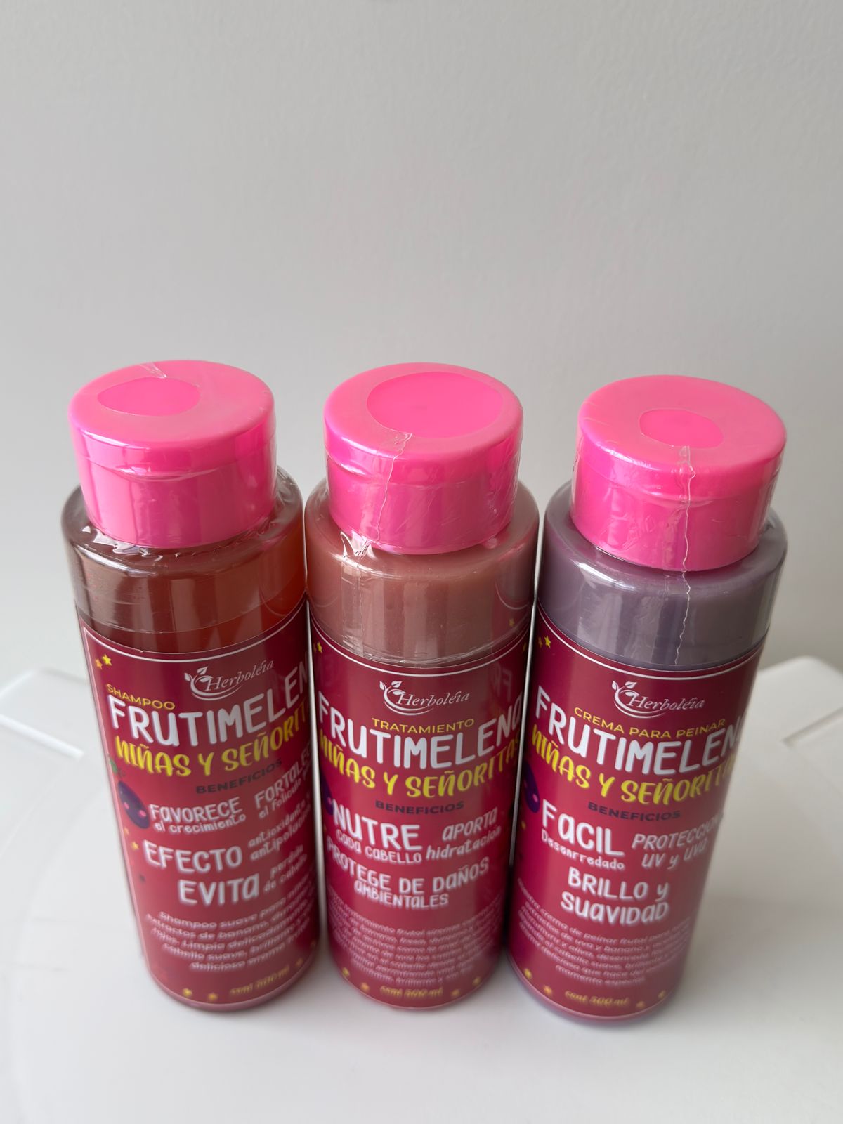 Champú Frutal Natural para Niñas y Señoritas - Crecimiento y Brillo