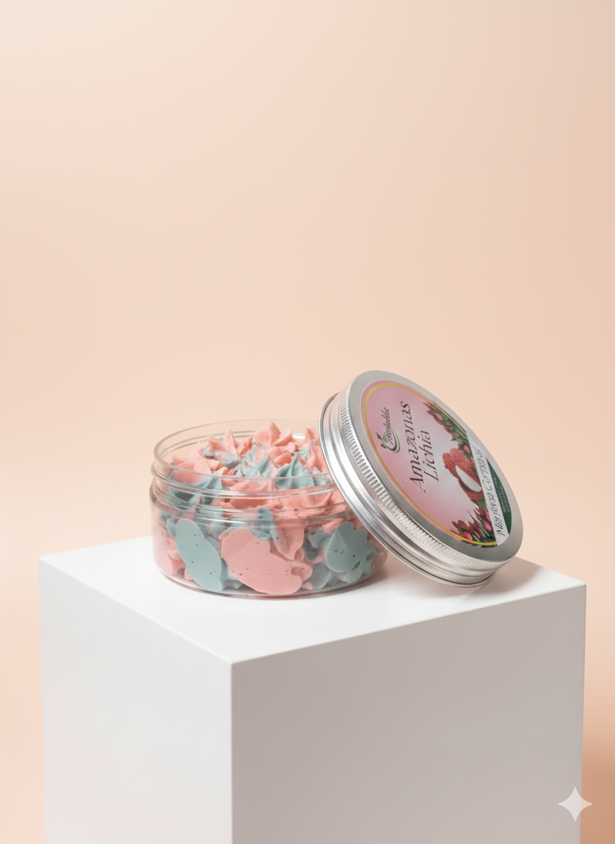 Crema Corporal de Lichia Antioxidante | Mantequilla Corporal Amazónica Natural