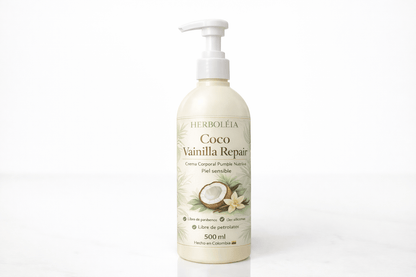 Crema Corporal Hidratante 500ml | Loción Corporal Natural para Piel Seca - Mi tienda herboléia