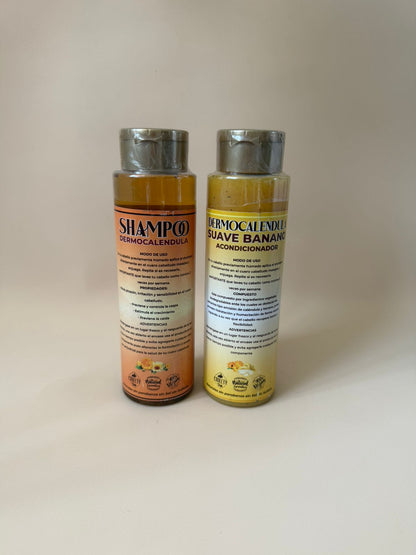 Kit dermocaléndula champú acondicionador sensible - Herboléia
