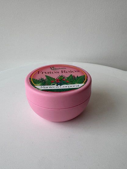 Mantequilla Corporal Frutos Rojos hidratante piel seca psoriasis