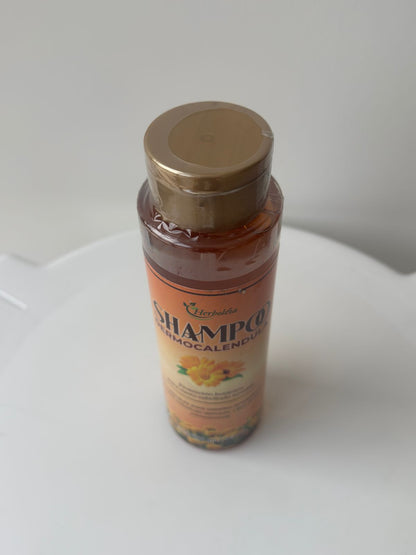 Shampoo Dermocalendula para cuero cabelludo sensible y dermatitis seborreica con caléndula natural"