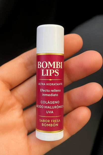 Brillo labial con color natural fresa sin parabenos - Herboléia Colombia