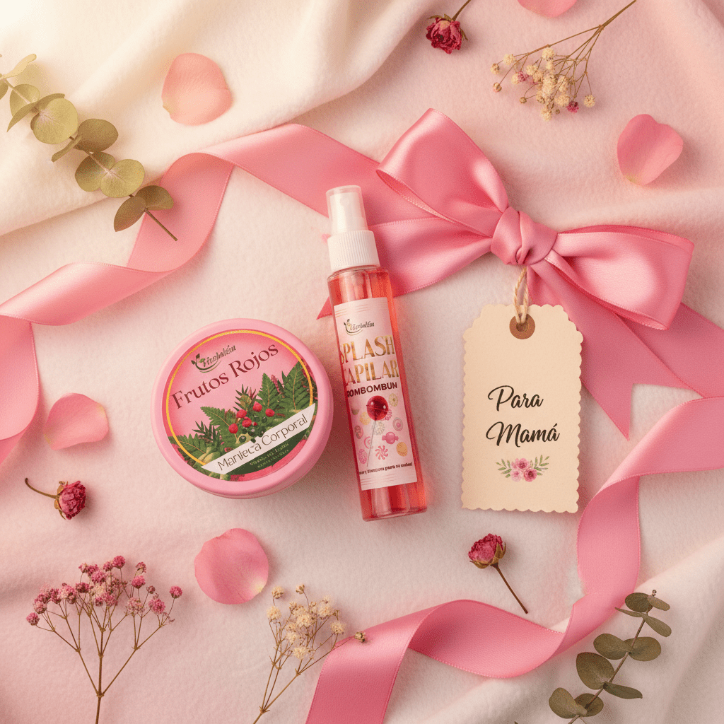Kit Mamá Dulce — Día de la Madre 🌸 Mantequilla + Perfume Capilar - Herboléia