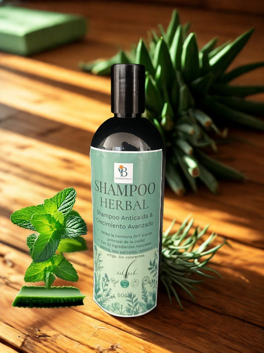 shampoo Anticaída y crecimiento Herbal intensivo