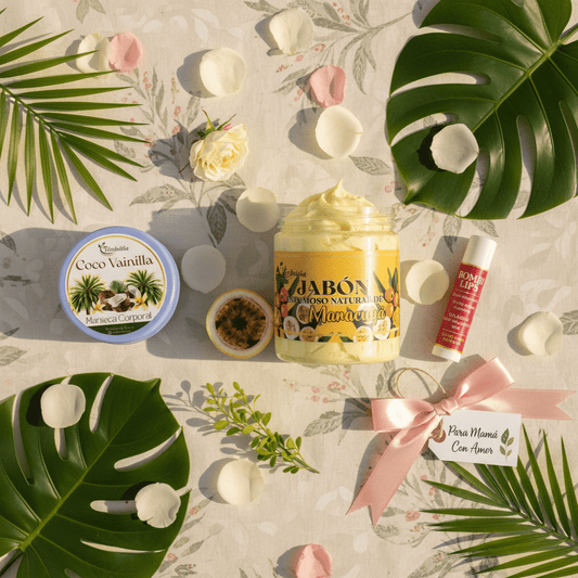Kit Ritual de Amor — Día de la Madre 🌿 Mantequilla + Jabón + Brillo Labial - Herboléia