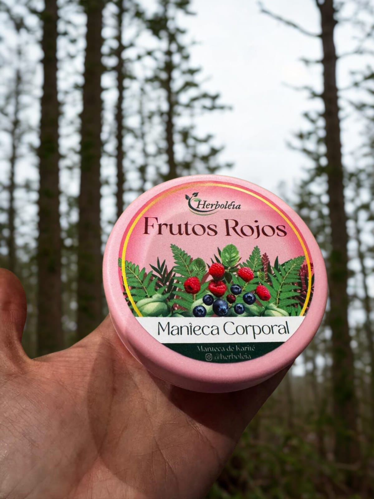 MANTEQUILLA CORPORAL FRUTOS ROJOS hidratante piel seca psoriasis