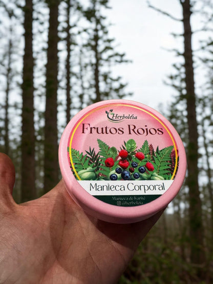 MANTEQUILLA CORPORAL FRUTOS ROJOS hidratante piel seca psoriasis