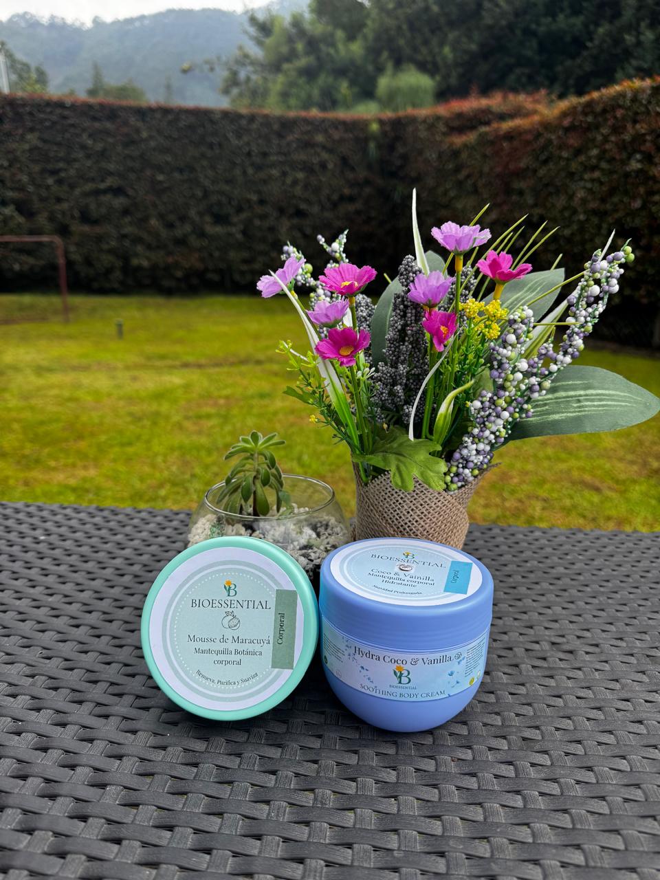 Crema Corporal de Maracuyá Mousse | Mantequilla Corporal Tropical Hidratante