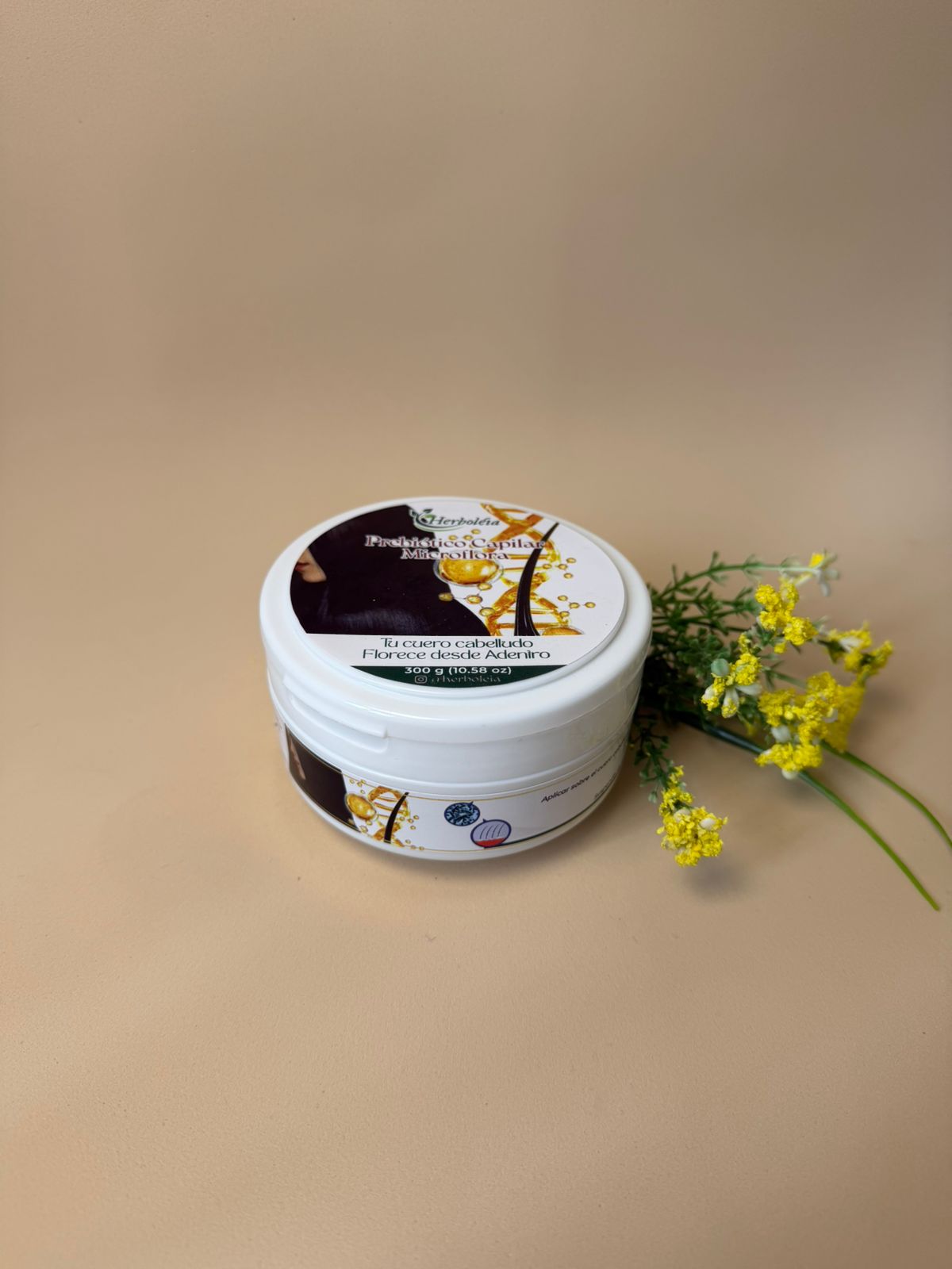 Prebiótico capilar MICROFLORA mascarilla 300g Colombia - Herboléia